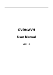 OV604WVH User Manual