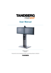 TANDBERG 7000 MXP User Manual