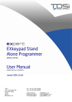 EXpert EXkeypad Stand Alone Programmer User Manual