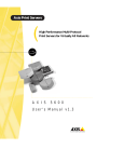 AXIS 5600 User`s manual