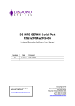 DS-MPE-SER4M/OPT4 Sofware User Manual