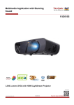Multimedia Application with Stunning Sound PJD5155