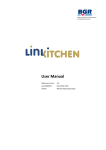 Linkkitchen 2.0 User Guide