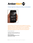 Tracker App User`s Manual for iPhone and Android