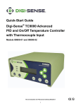 Digi-Sense TC9000 Quick Start Guide