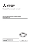 CC-Link-AnyWire Bitty Bridge Module User`s Manual