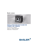 installation and setup guide for camera link cameras