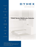 TRIAD Series Multimode Detector User`s Manual