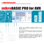 mikroBasic PRO for AVR User Manual v100