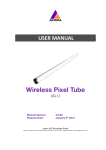 Wireless Pixel Tube - Astera LED Technology