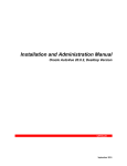 Installation and Administration Manual