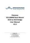 to Potomac ES1100 Rackmount User Manual