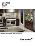 CARE GUIDE - Designer Appliances