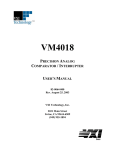 VM4018 - VTI Instruments