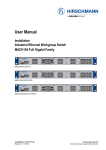 Installation: Industrial Ethernet Workgroup Switch MACH104 Full