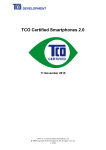 criteria document – tco certified smartphones 2