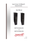 User Manual - Transition Networks