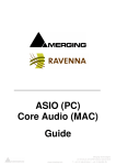 ASIO (PC) Core Audio (MAC) Guide