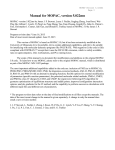 Manual for MOPAC, version 5.022mn