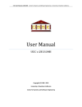 User Manual - Center for Software Engineering