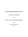 TrueGrid ® Output Manual for KIVA
