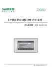 2 WIRE INTERCOM SYSTEM