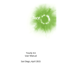 Tricefy 3.6 User Manual San Diego, April 2015