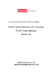 F4-51 User Manual .Fibridge Australia V2.5