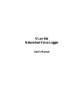 Vlan 400 Manual - VLR Communications