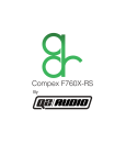 Compex F760X-RS - Floating Point Audio