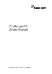 Challenger10 Users Manual