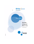 Sirius User Guide.book