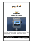 gasguard sensor user manual issue 3