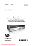 Philips DVDR3432V User Guide Manual - DVDPlayer