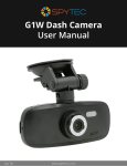 G1W Dash Camera SpyTec Manual