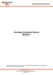 Instalation Manual for Automated sites