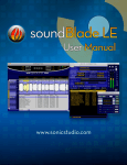soundBlade 2.0 LE — User Manual