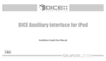 DICE Auxiliary interface for iPod