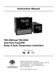Instruction Manual TEC-4500 and TEC-9500 Auto
