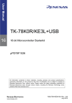 TK-78K0R/KE3L+USB User Manual