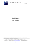 MiniGPS v1.4 User Manual