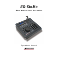 JLCooper ES-SloMo RS422 User Manual