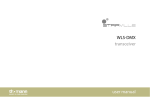 WLS-DMX transceiver user manual