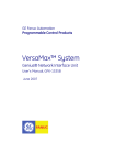 VersaMax Genius NIU, User Manual, GFK-1535B
