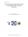 EMIST ESVT Software Version 2.0 User Manual
