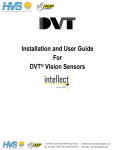 Installation and User Guide for DVT Vision Sensors