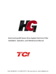HG7 Series Filter Installation, Operation, & Maintenance Manual