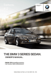 THE BMW 3 SERIES SEDAN.