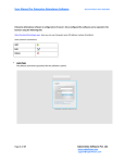 User Manual For Enterprise Attendance Software