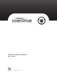 ColorBurst Overdrive for Windows v1 User`s manual